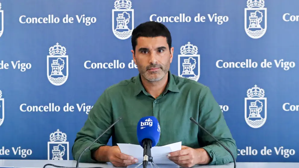 Filipe Abalde, concelleiro do BNG de Vigo
