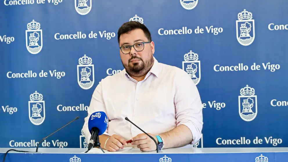 Xabier P. Igrexas, portavoz municipal do BNG de Vigo