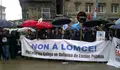 O Bloque maniféstase contra a LOMCE