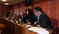 O pleno aproba a moción do BNG para que o goberno repoña a vexetación na rotonda de Coia