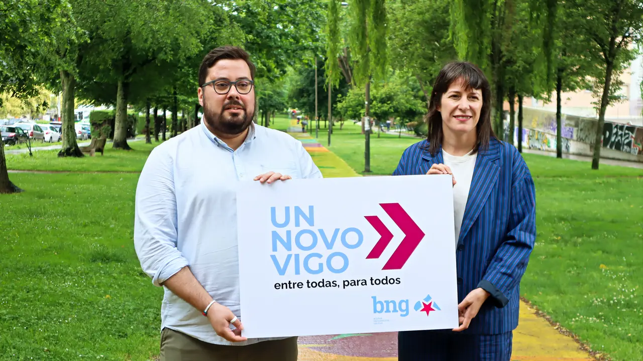 Xabier P. Igrexas e Ana Pont&oacute;n
