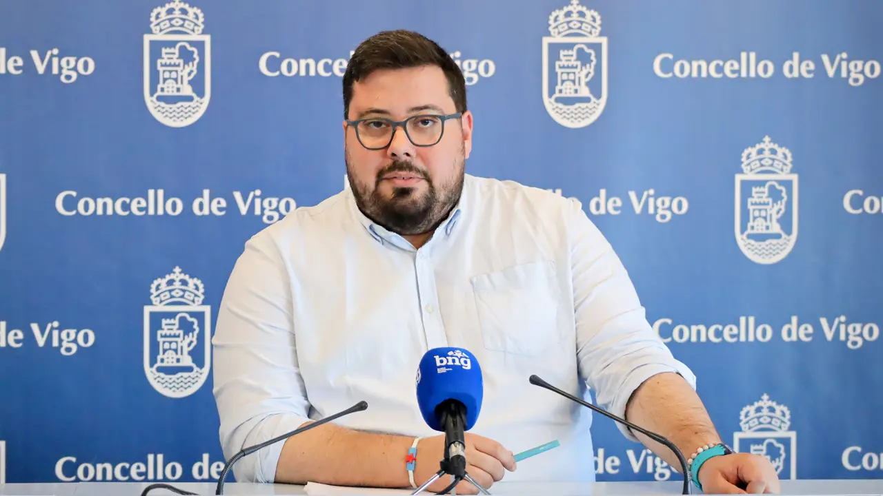Xabier P. Igrexas, portavoz municipal do BNG de Vigo