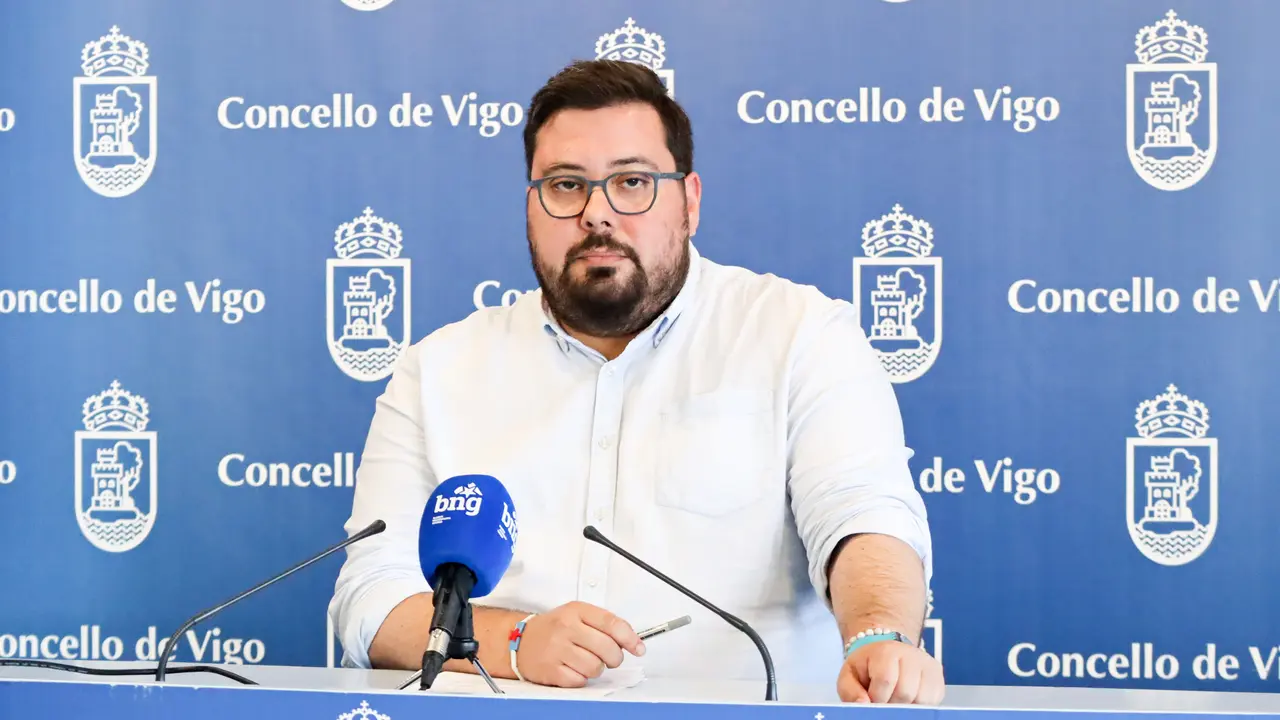 Xabier P. Igrexas, portavoz municipal do BNG de Vigo
