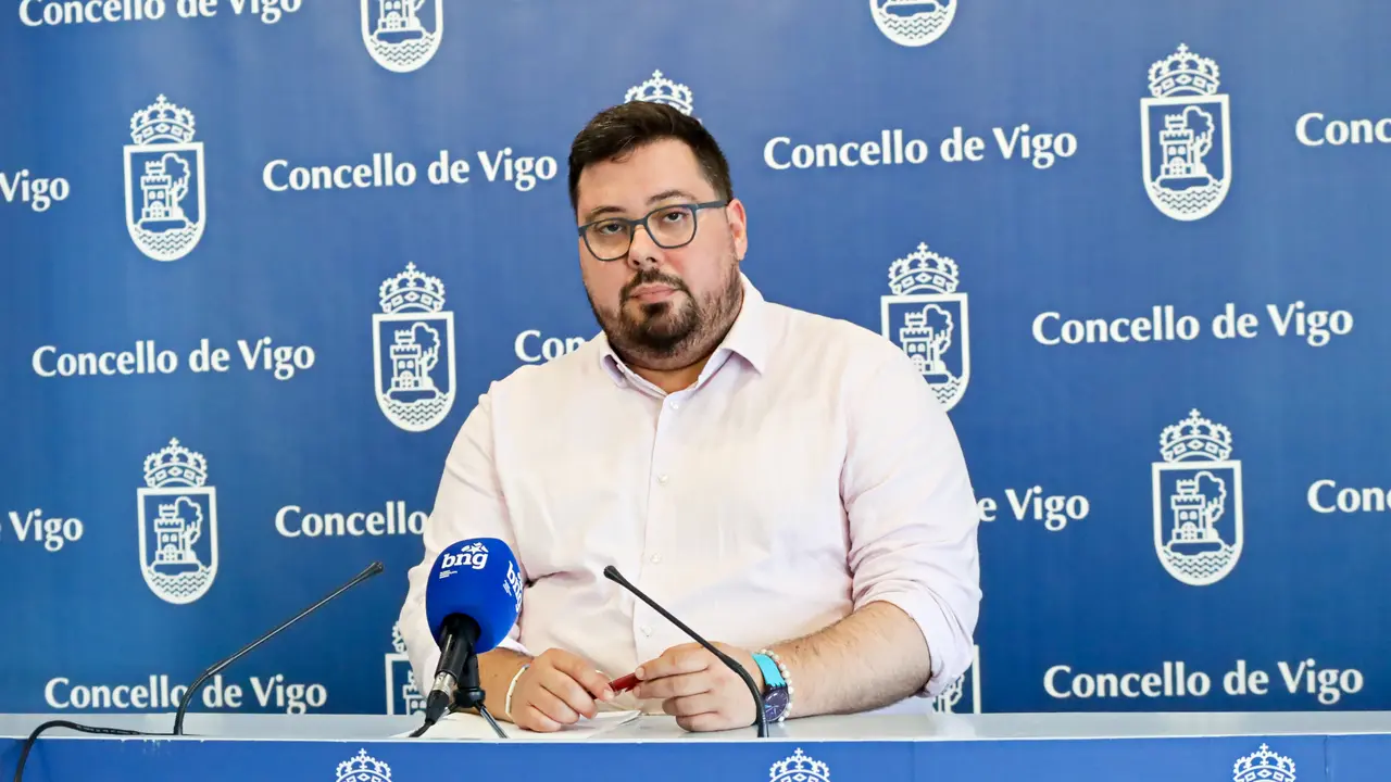 Xabier P. Igrexas, portavoz municipal do BNG de Vigo
