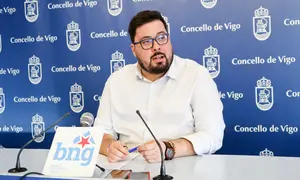 O portavoz municipal do BNG de Vigo, Xabier P. Igrexas