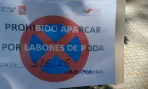 Aviso de podas en Castrelos