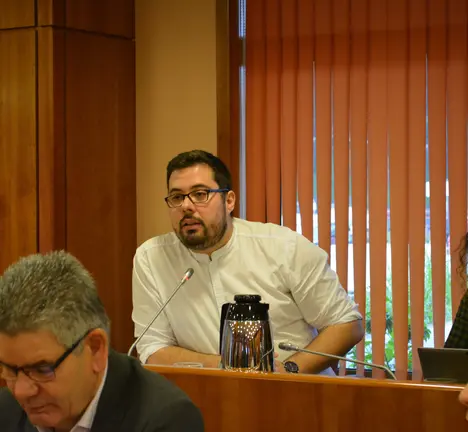 Xabier P. Igrexas no Pleno de Vigo
