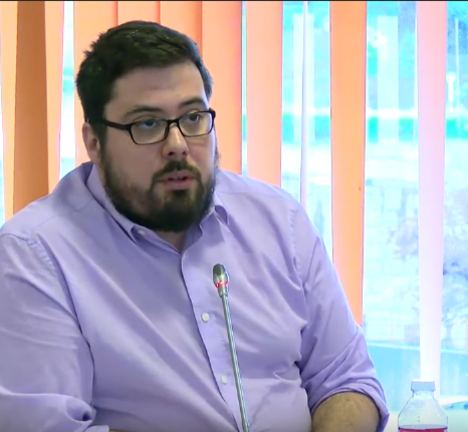 Xabier P. Igrexas no Pleno de Vigo