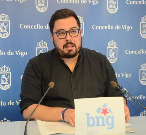 Xabier P. Igrexas, concelleiro e candidato &aacute; Alcald&iacute;a do BNG de Vigo