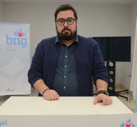 Xabier P. Igrexas, concelleiro do BNG de Vigo