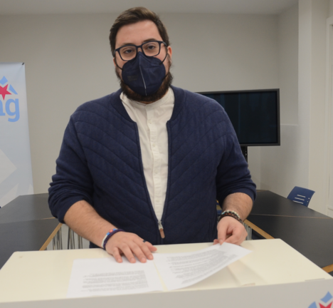 Xabier P. Igrexas, concelleiro do BNG en Vigo