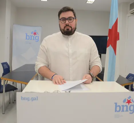 Xabier P. Igrexas, concelleiro do BNG en Vigo