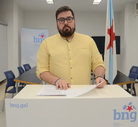 Xabier P. Igrexas, concelleiro do BNG de Vigo
