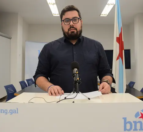 Xabier P. Igrexas, concelleiro do BNG de Vigo
