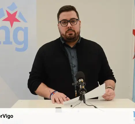 Xabier P. Igrexas, concelleiro do BNG en Vigo