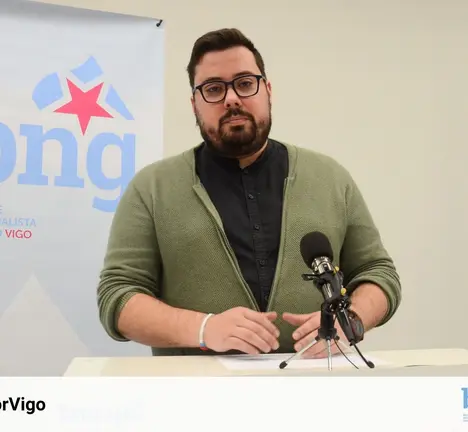 Xabier P. Igrexas, concelleiro do BNG en Vigo