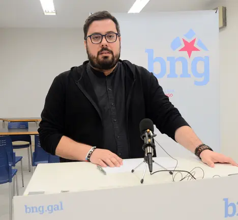 Xabier P. Igrexas, concelleiro do BNG de Vigo