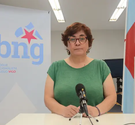 Carmela Gonz&aacute;lez, deputada BNG Parlamento galego
