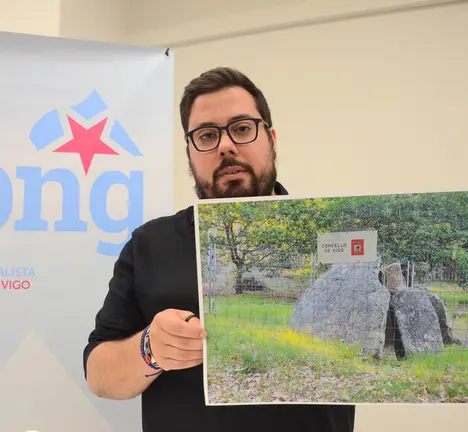 Xabier P. Igrexas, concelleiro do BNG en Vigo