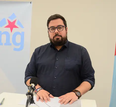 Xabier P. Igrexas, concelleiro do BNG de Vigo