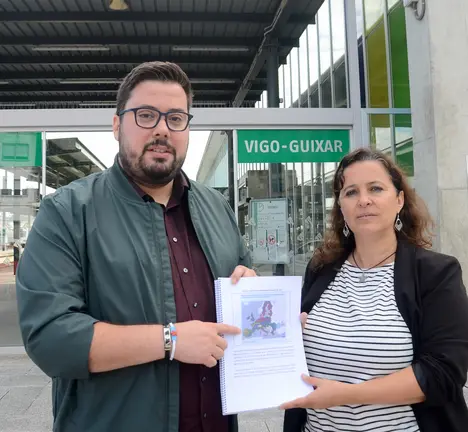 Xabier P. Igrexas e Ana Miranda