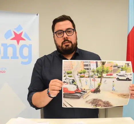 Xabier P. Igrexas, edil do BNG de Vigo