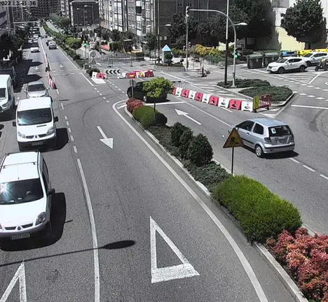 Obras de humanizaci&oacute;n na Avenida Mart&iacute;nez Garrido