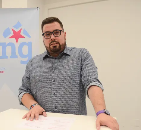 Xabier P. Igrexas, concelleiro do BNG de Vigo