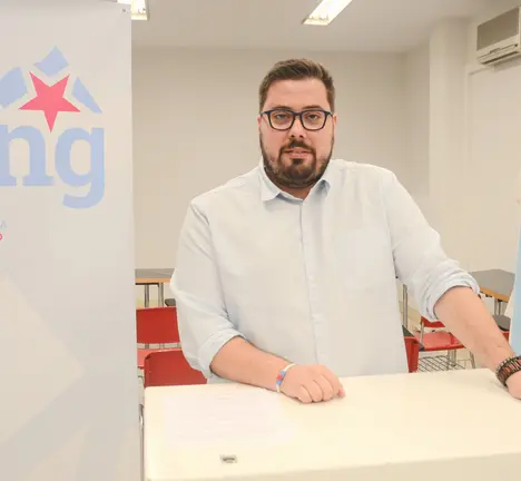 Xabier P. Igrexas, concelleiro e candidato do BNG de Vigo