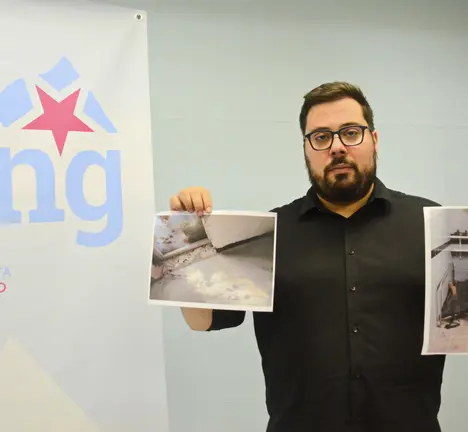 Xabier P. Igrexas, concelleiro e candidato do BNG de Vigo