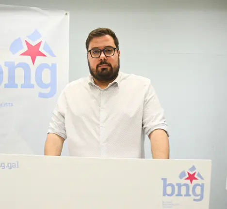 Xabier P. Igrexas, concelleiro e candidato do BNG en Vigo
