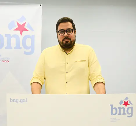 Xabier P. Igrexas, concelleiro e candidato do BNG &aacute; alcald&iacute;a de Vigo