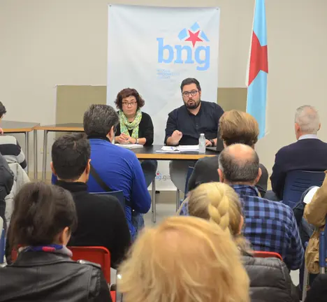 Encontro do BNG Vigo con Movementos Sociais e Asociaci&oacute;ns Veci&ntilde;ais o pasado novembro