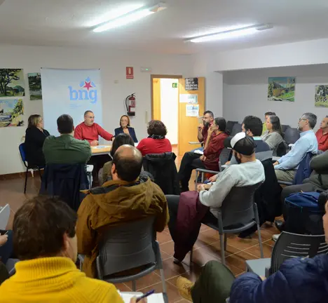 Encontro do BNG con confrar&iacute;as e colectivos ambientais en Baiona