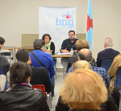 Encontro do BNG con colectivos de Vigo en 2022 
para explicar o proxecto de orzamentos