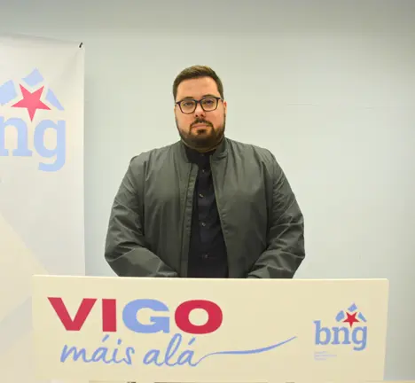 Xabier P. Igrexas, concelleiro e candidato BNG de Vigo