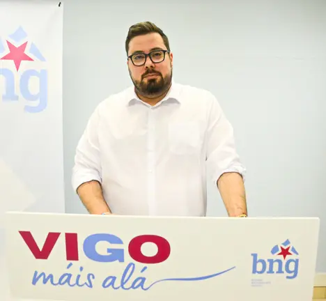 Xabier P. Igrexas, portavoz municipal do BNG de Vigo