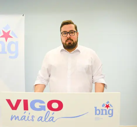 Xabier P Igrexas, portavoz municipal do BNG de Vigo