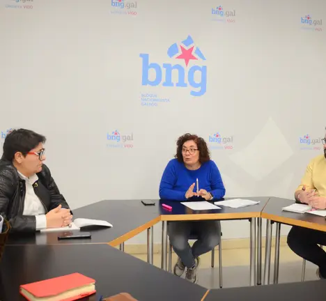 Reuni&oacute;n do BNG de Vigo con representantes de Foanpas