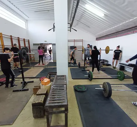 Instalaci&oacute;ns actuais do Club Halterofilia de Vigo en Samil