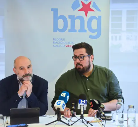 N&eacute;stor Rego e Xabier P Igrexas (foto de arquivo)
