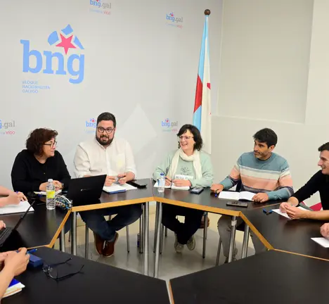 Reuni&oacute;n da Comisi&oacute;n Permanente do BNG Vigo para valorar os resultados electorais