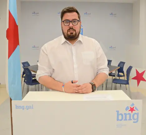 Xabier P. Igrexas, portavoz municipal do BNG de Vigo