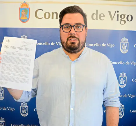 Xabier P. Igrexas, portavoz municipal do BNG de Vigo