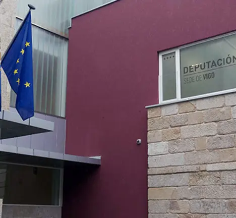 Actual sede da Deputaci&oacute;n provincial en Vigo