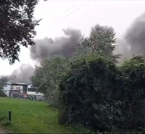 Incendio Punto Limpo Vigo