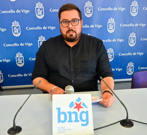 Xabier P Igrexas, portavoz municipal do BNG de Vigo