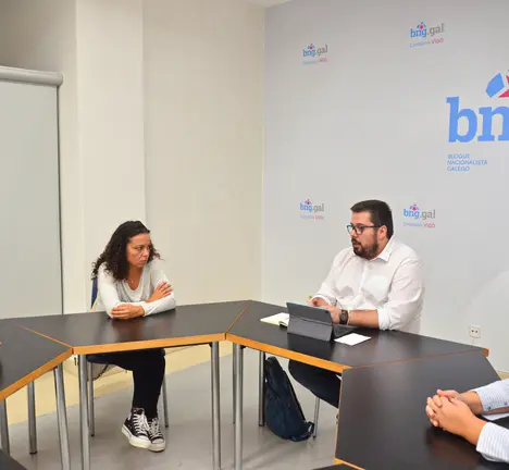 Reunion BNG Vigo con Foanpas e persoal de conserxar&iacute;a dos colexios p&uacute;blicos de Vigo