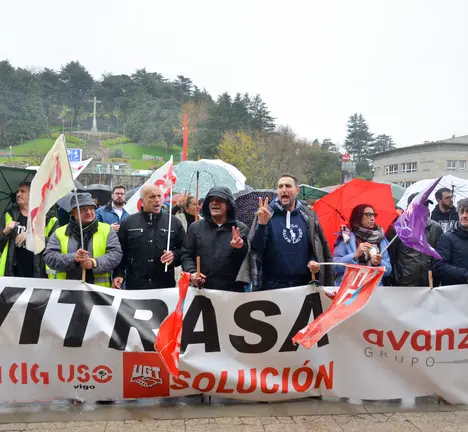 O portavoz municipal do BNG de Vigo, Xabier P. Igrexas, apoia unha mobilizaci&oacute;n do persoal de Vitrasa en folga