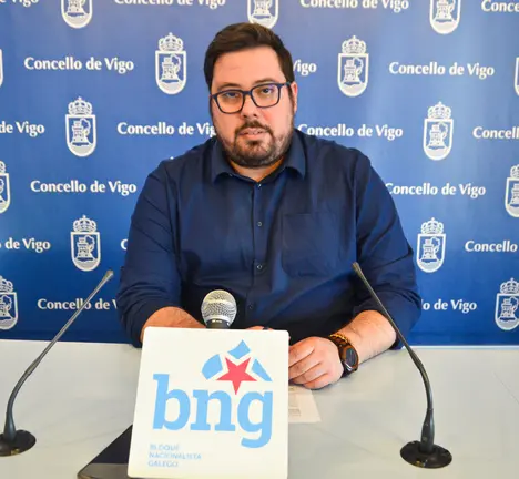 Xabier P. Igrexas, portavoz municipal BNG Vigo